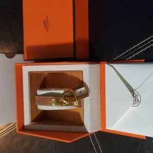 Hermes Watch Kelly watch 20mm Women's Whites X Browns